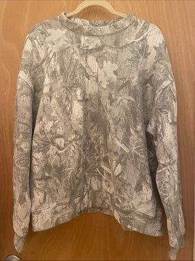 Hollister Camouflage Boxy Sweatshirt